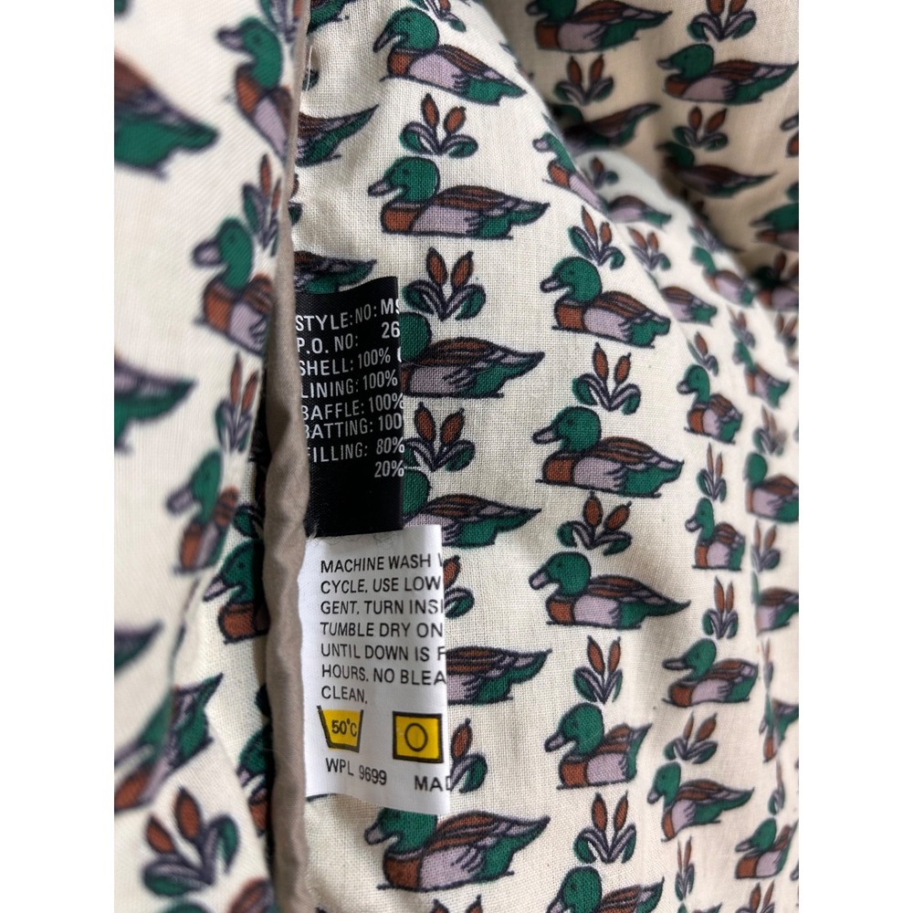 Vintage 90's Pacific Trail Puffer Vest Jacket Men's size L Full Zip Duck Down a5 - Picture 6 of 11